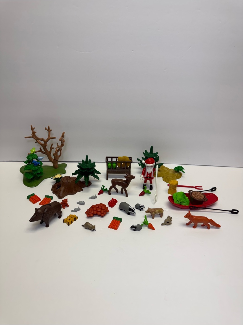 1996 Playmobil Christmas Advent Playset - 46 Piece